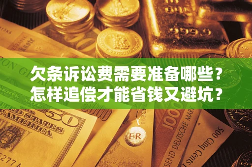 北京欠条诉讼费需要准备哪些？怎样追偿才能省钱又避坑？