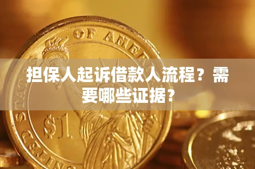 北京担保人起诉借款人流程?需要哪些证据? 北京担保人起诉借款人流程?需要哪些证据?