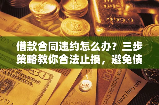 北京借款合同违约怎么办？三步策略教你合法止损，避免债务危机升级
